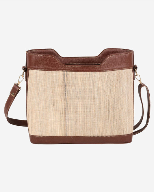 Banana Fabric Leather Hand Bag SSR-1531