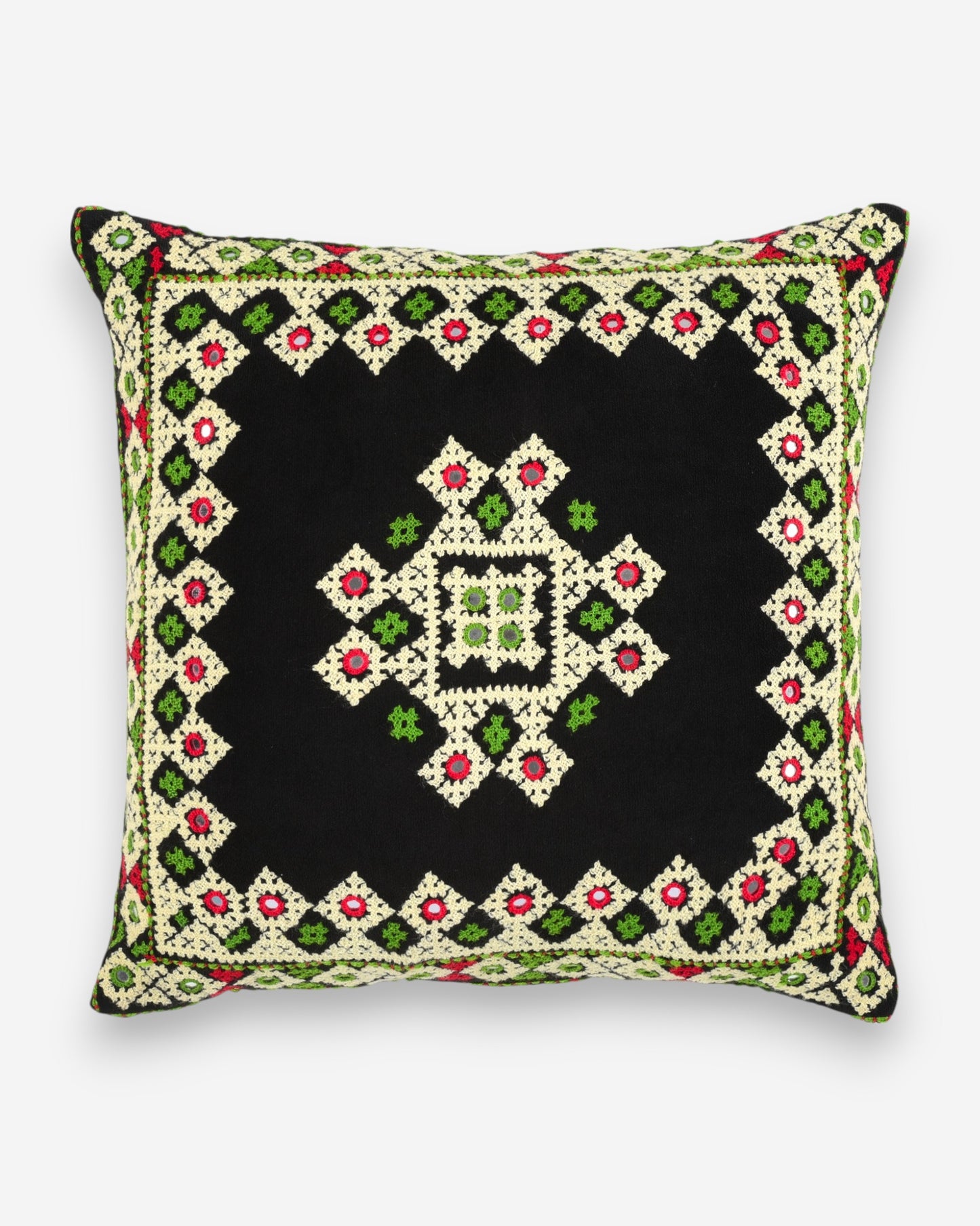 Hurmuch Craft Black Cushion Cover SSR-1181