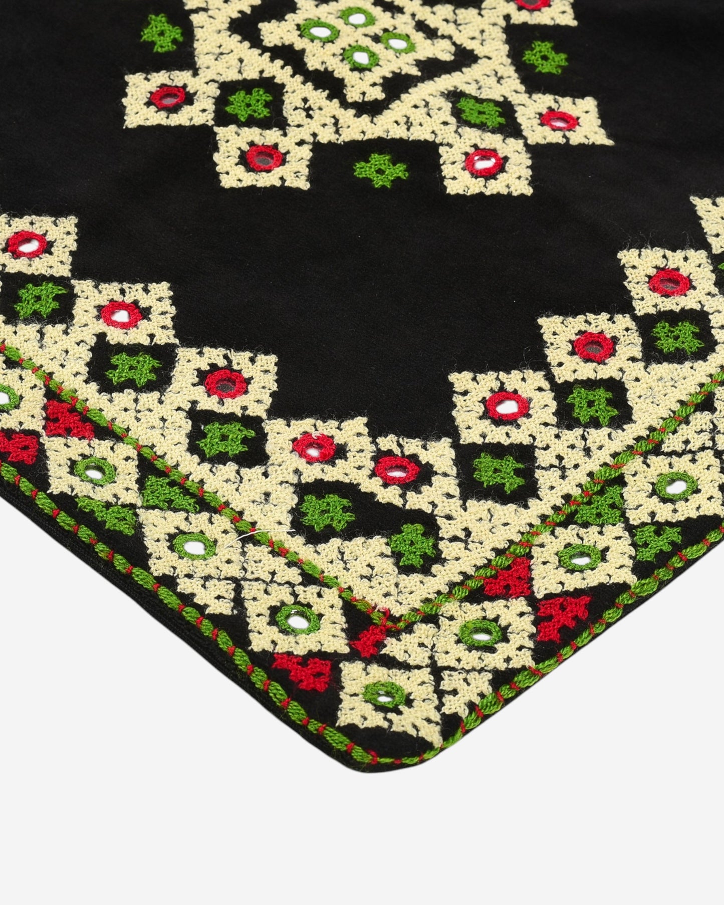 Hurmuch Craft Black Cushion Cover SSR-1181