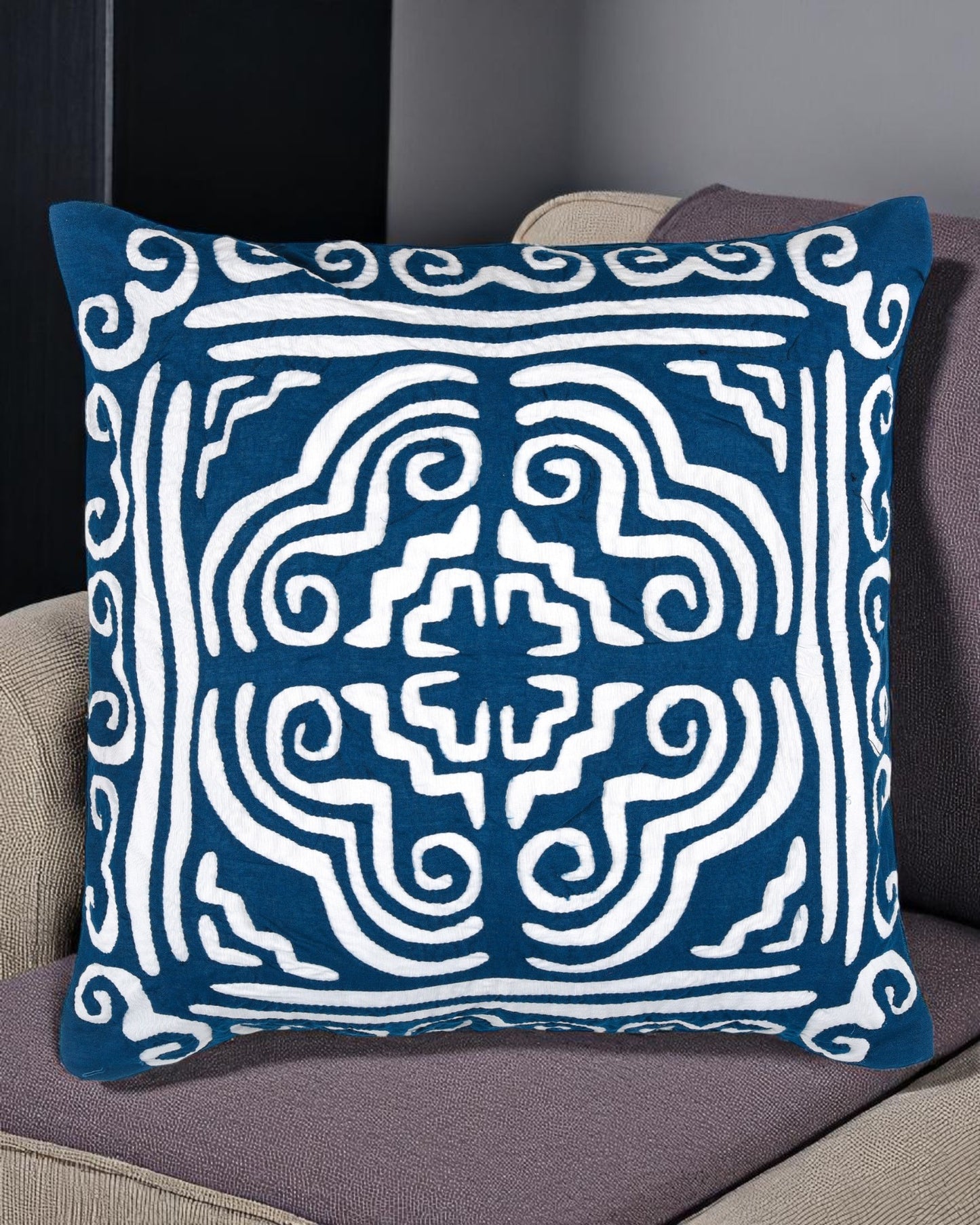 Applique Craft Cushion Cover SSR-1188