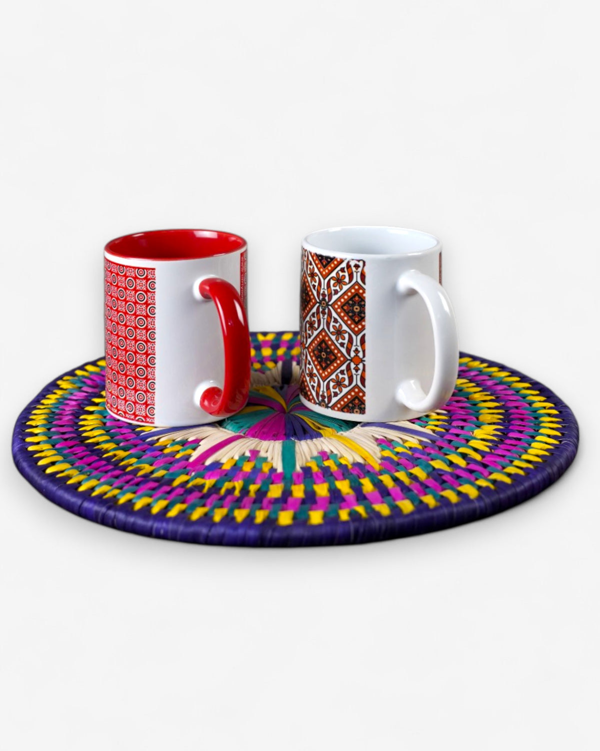 Table Placemat - Round Multi Color