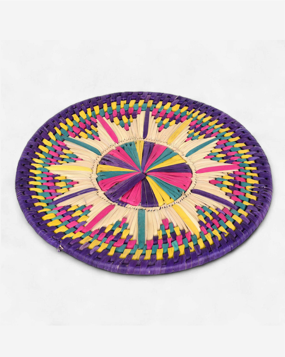 Table Placemat - Round Multi Color