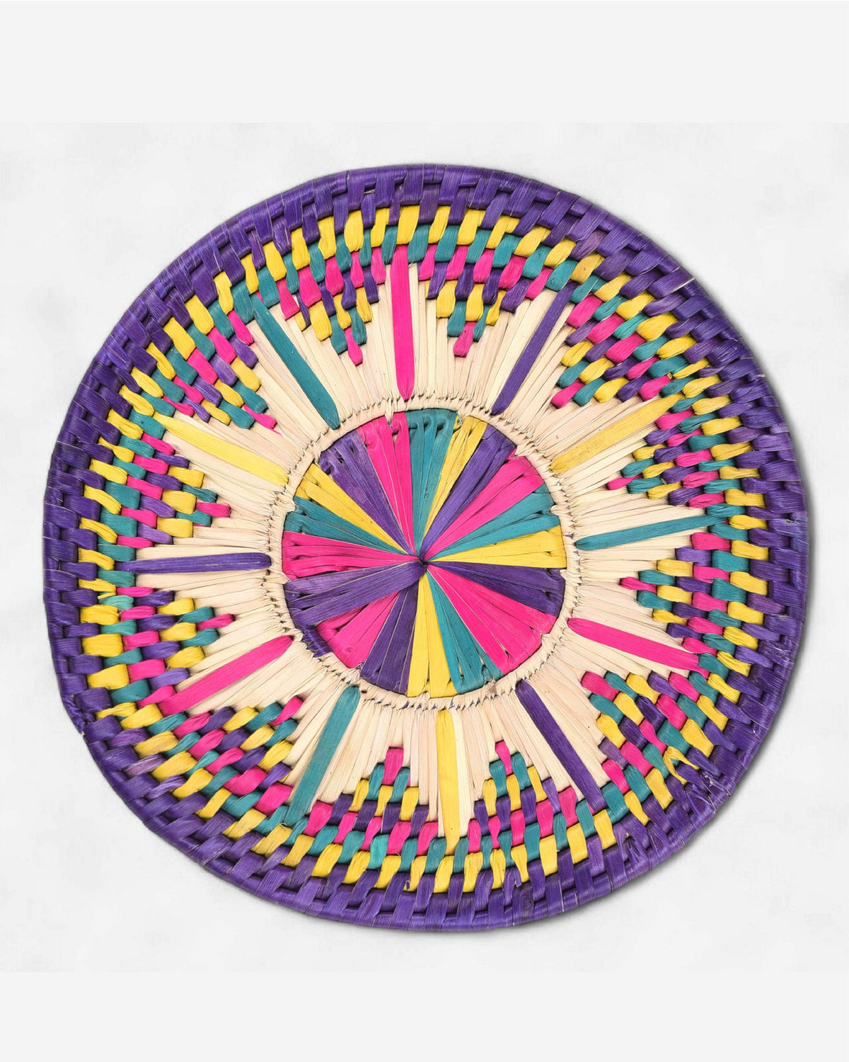 Table Placemat - Round Multi Color