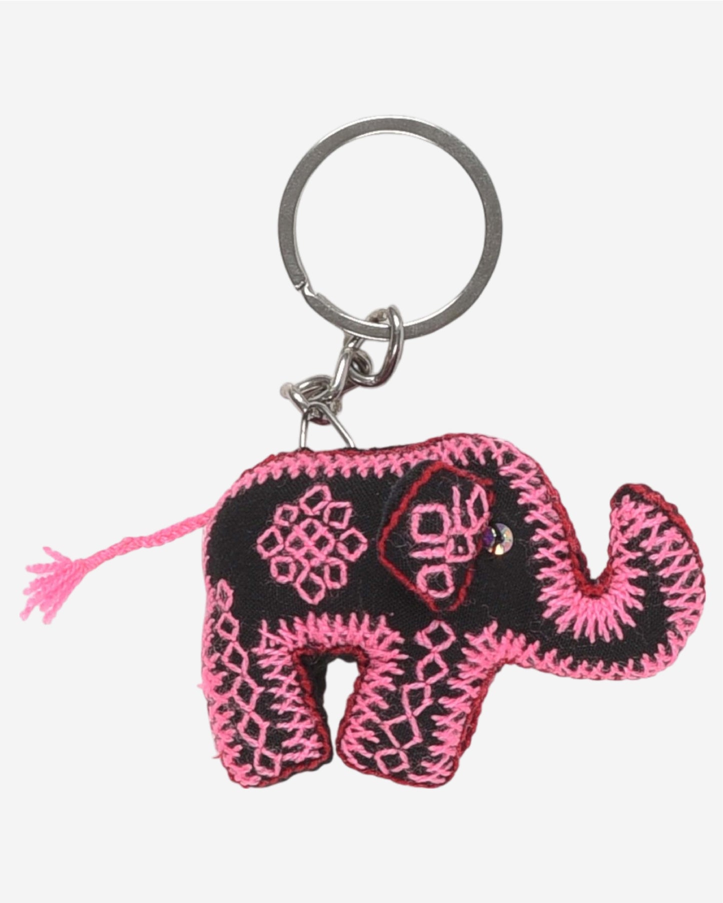 Key Chain Elephant - کڑھائی والا
