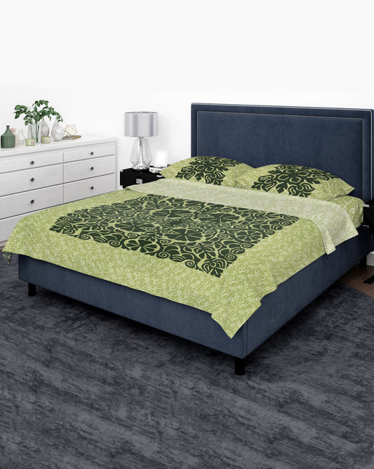 Applique Bedsheet + 2 Pillow Covers SSR-1101