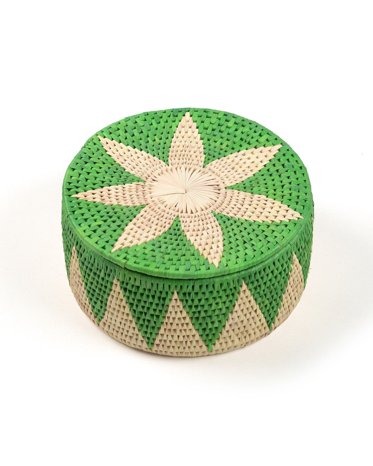 Green Round Bread Basket - Roti Dan