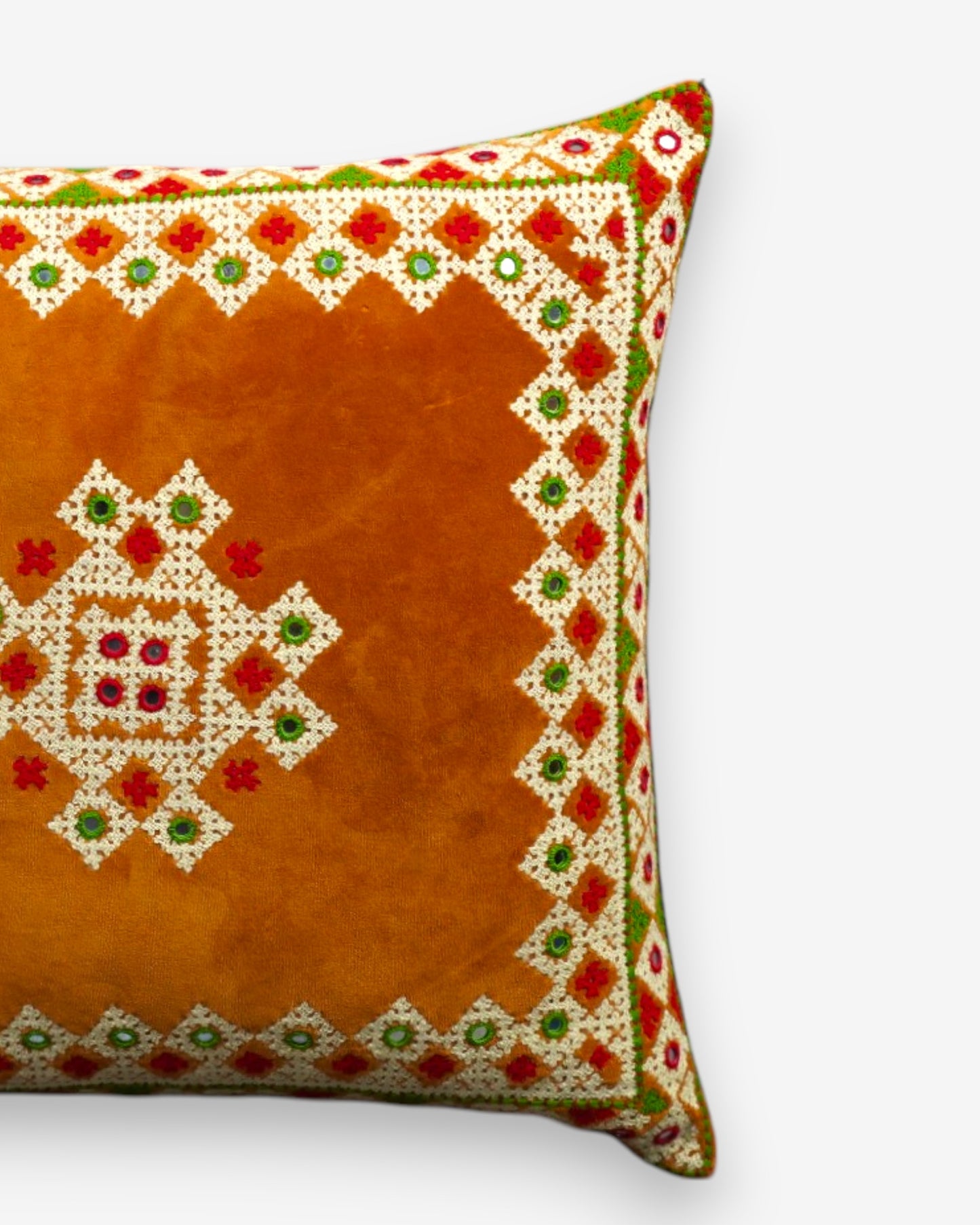Hurmuch Craft Brown Cushion Cover SSR-1181
