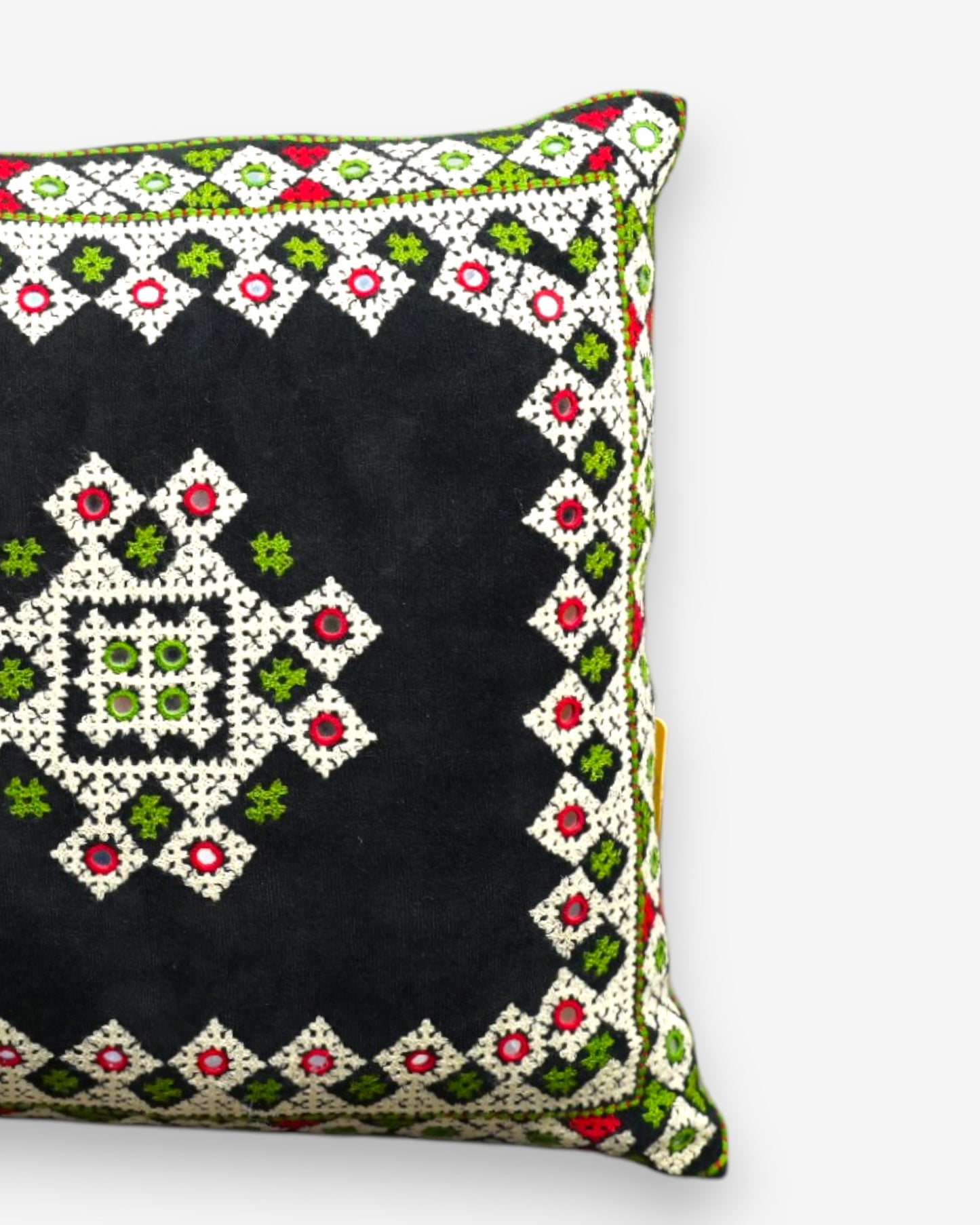Hurmuch Craft Black Cushion Cover SSR-1181