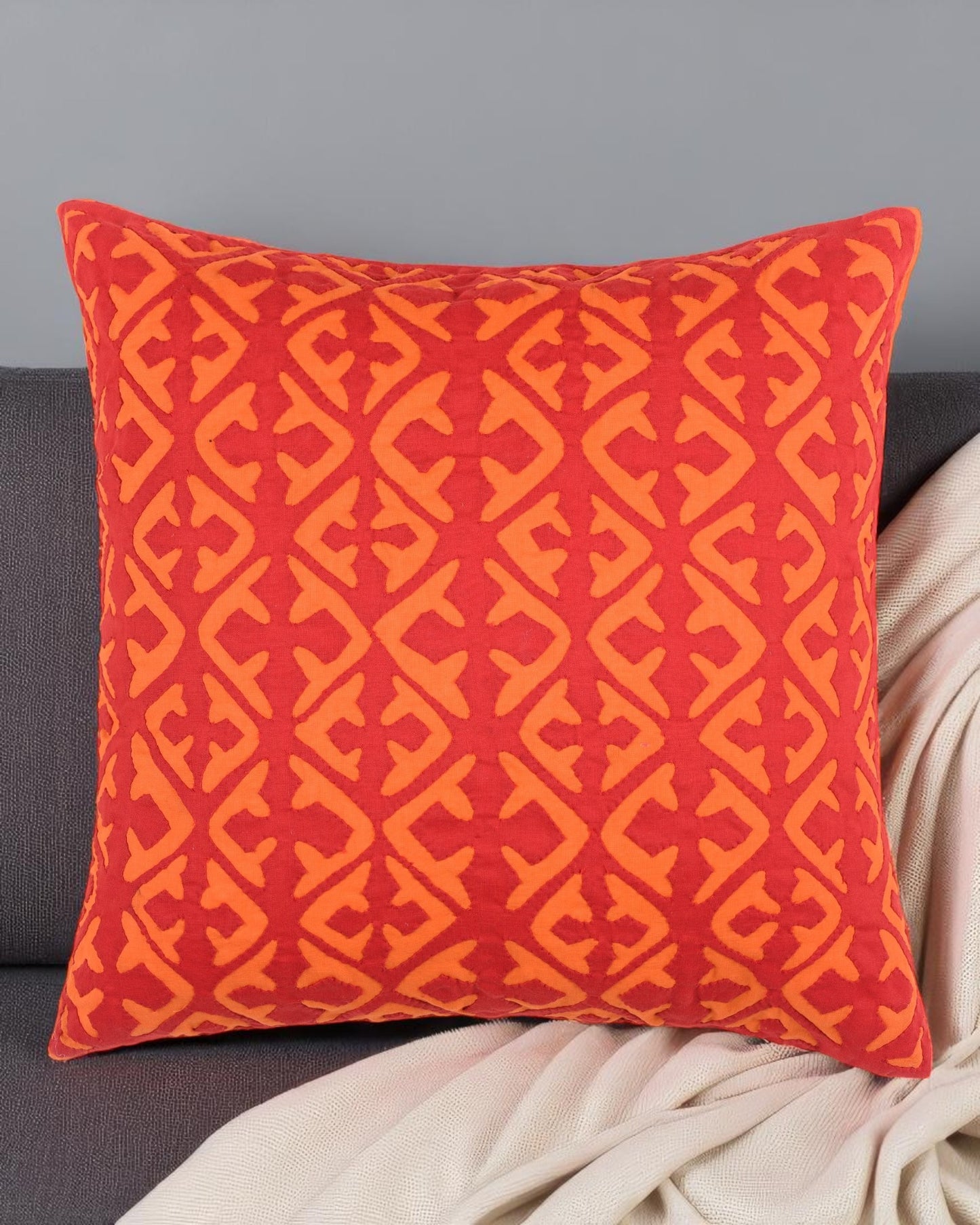 Applique Craft Cushion Cover SSR-1286
