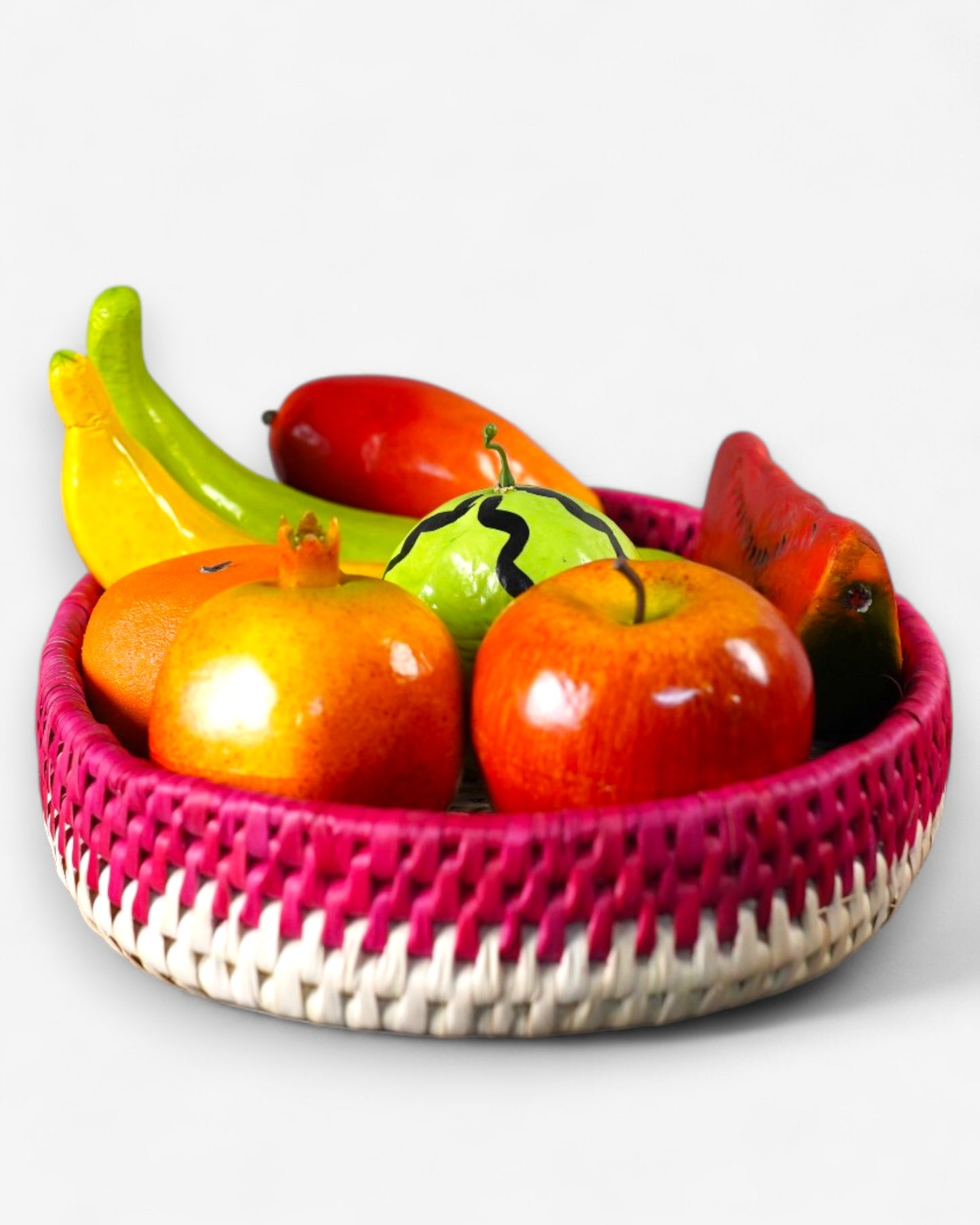 Oval Fruit Red Tray SSR-1272 D-7
