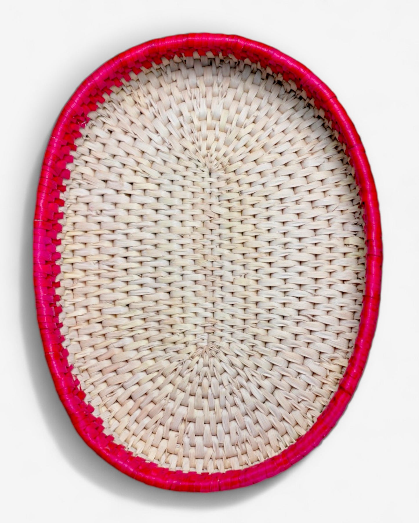 Oval Fruit Red Tray SSR-1272 D-7