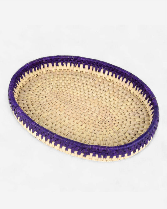 Oval Fruit Purple Tray SSR-1272 D-5