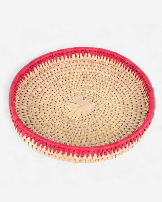 Round Fruit Tray Red SSR-1397
