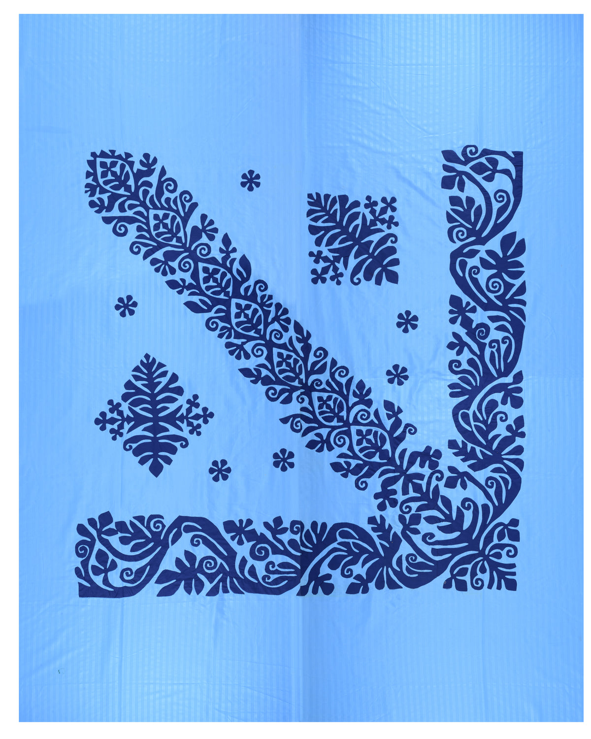 Applique Bedsheet + 2 Pillow Covers