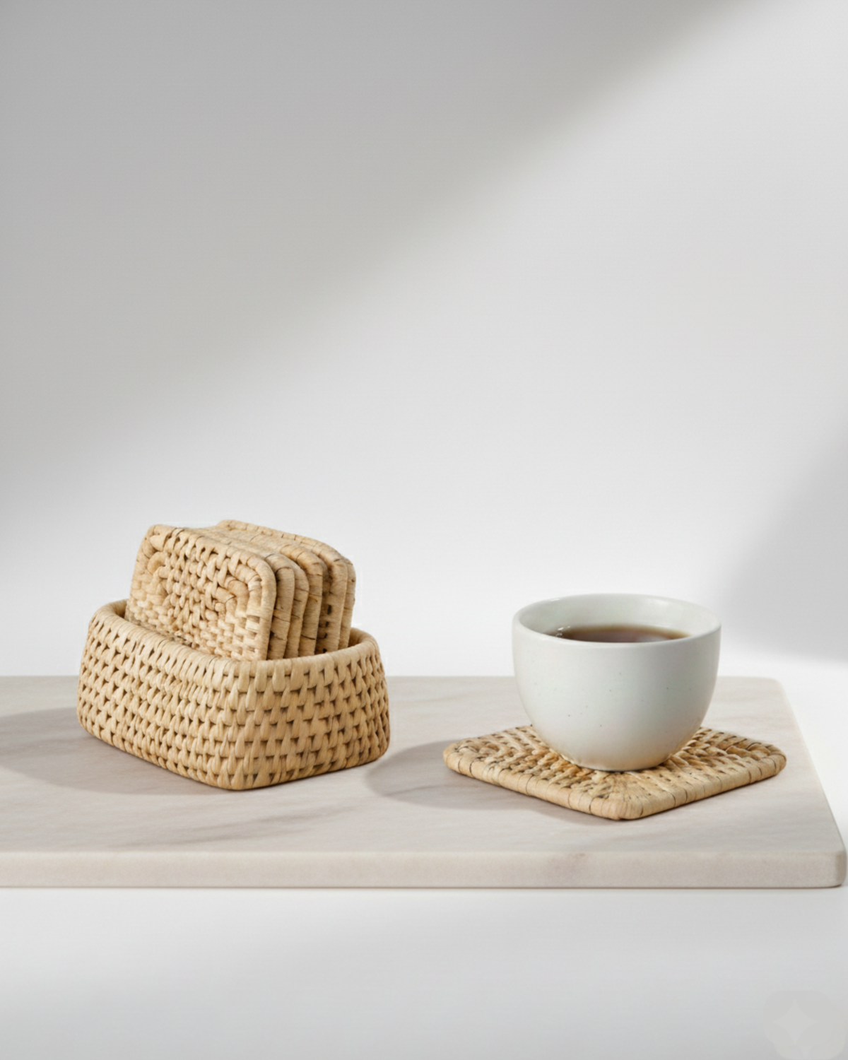 Tea Cup Coaster Set