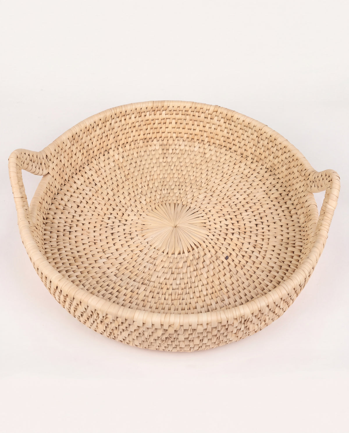 Fruit Tray - Round Natural Color W/H
