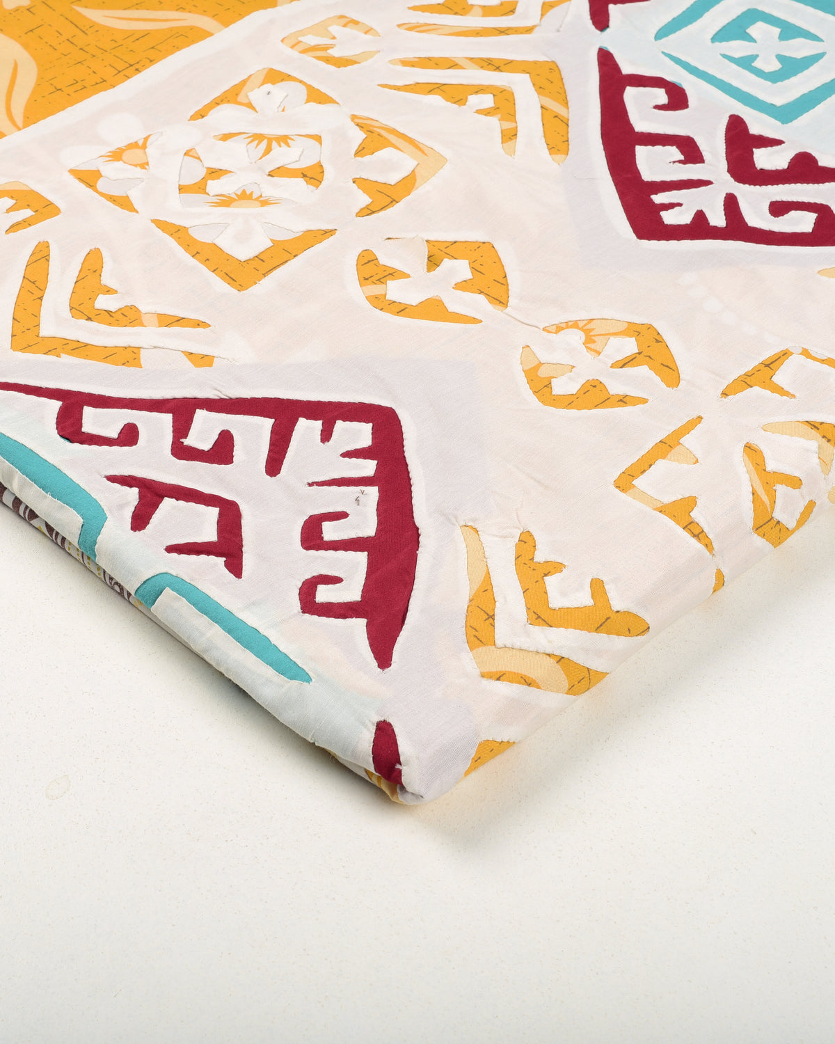 Applique Bedsheet + 2 Pillow Covers