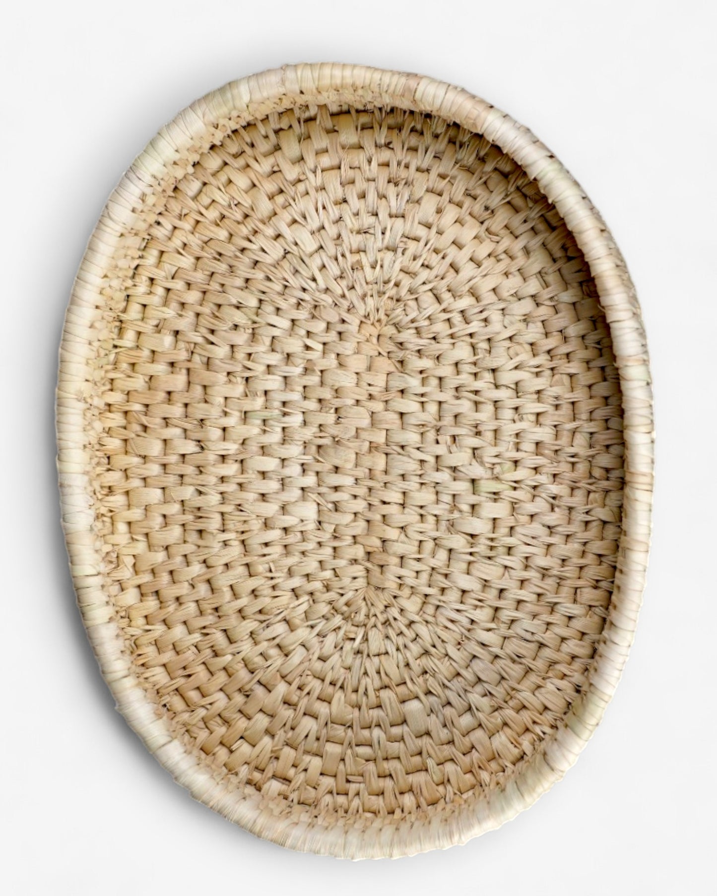 Oval Fruit Beige Tray SSR-1272 D-1