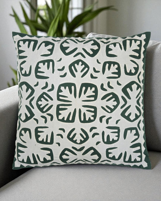 Applique Cutwork Cushion Cover SSA-0010