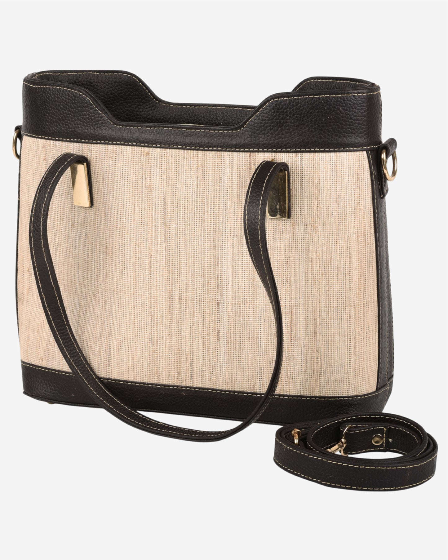 Banana Fabric Leather Hand Bag SSR-1531