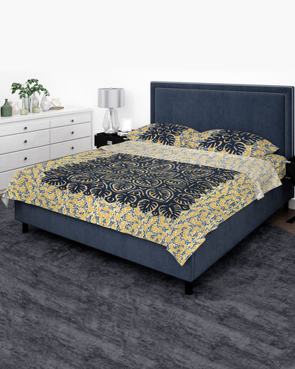 Applique Bedsheet + 2 Pillow Covers SSR-1056