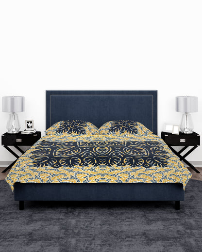 Applique Bedsheet + 2 Pillow Covers SSR-1056