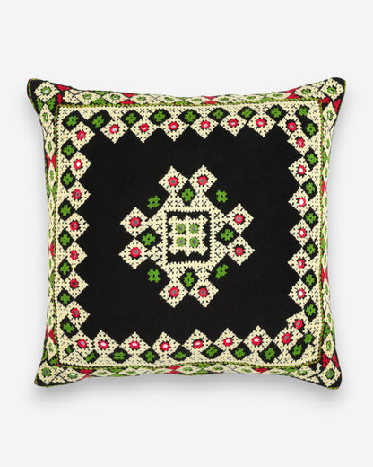 Hurmuch Craft Black Cushion Cover SSR-1181