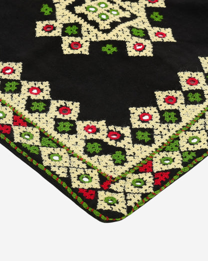 Hurmuch Craft Black Cushion Cover SSR-1181