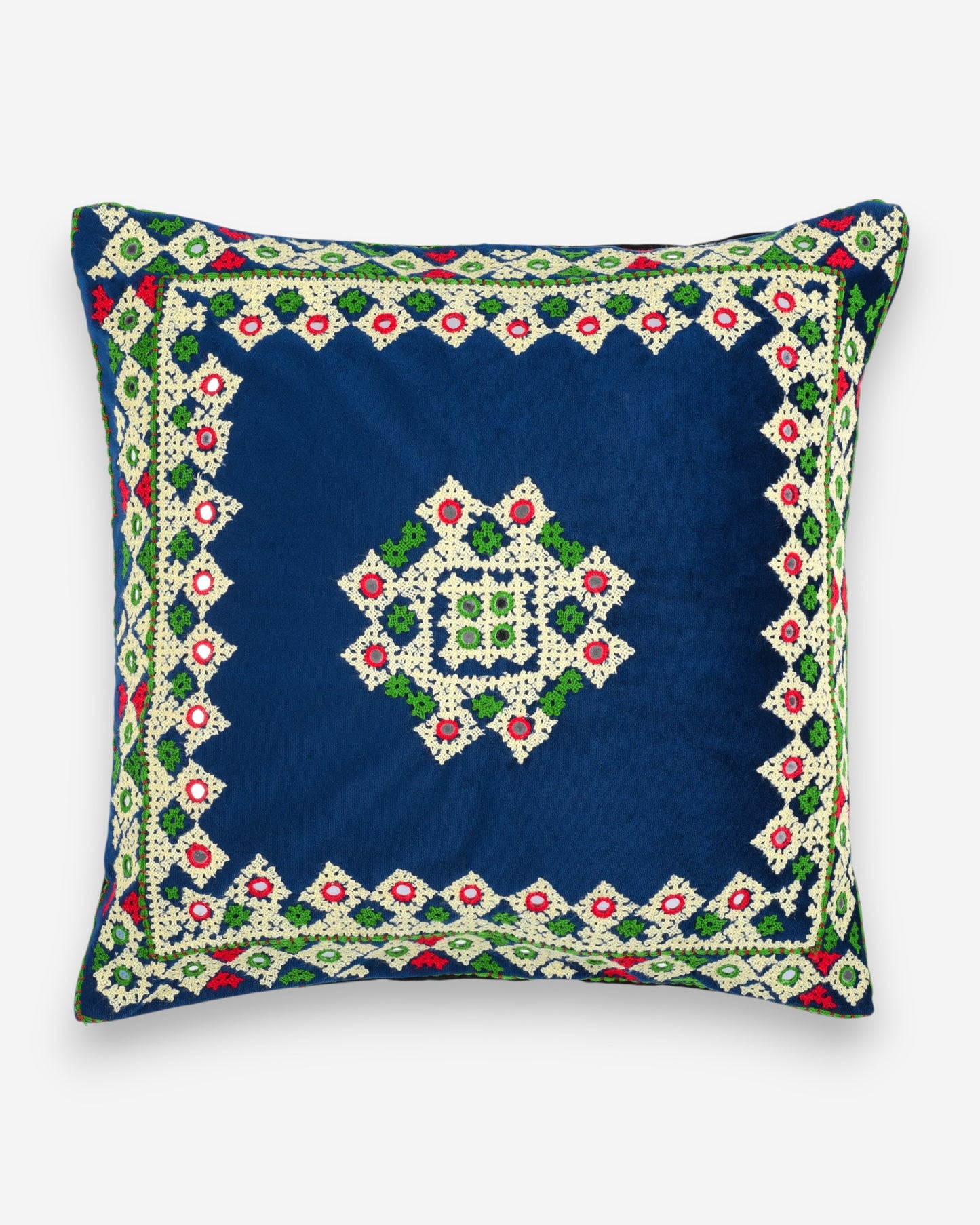 Hurmuch Craft Blue Cushion Cover SSR-1181