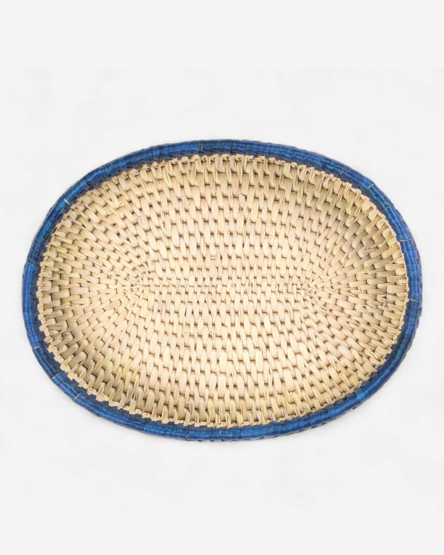 Oval Fruit Blue Tray SSR-1272 D-4