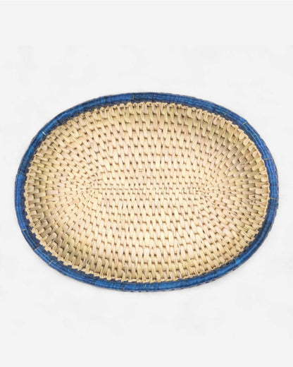 Oval Fruit Blue Tray SSR-1272 D-4