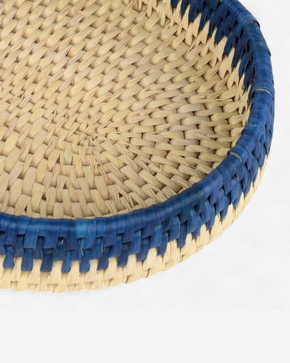 Oval Fruit Blue Tray SSR-1272 D-4