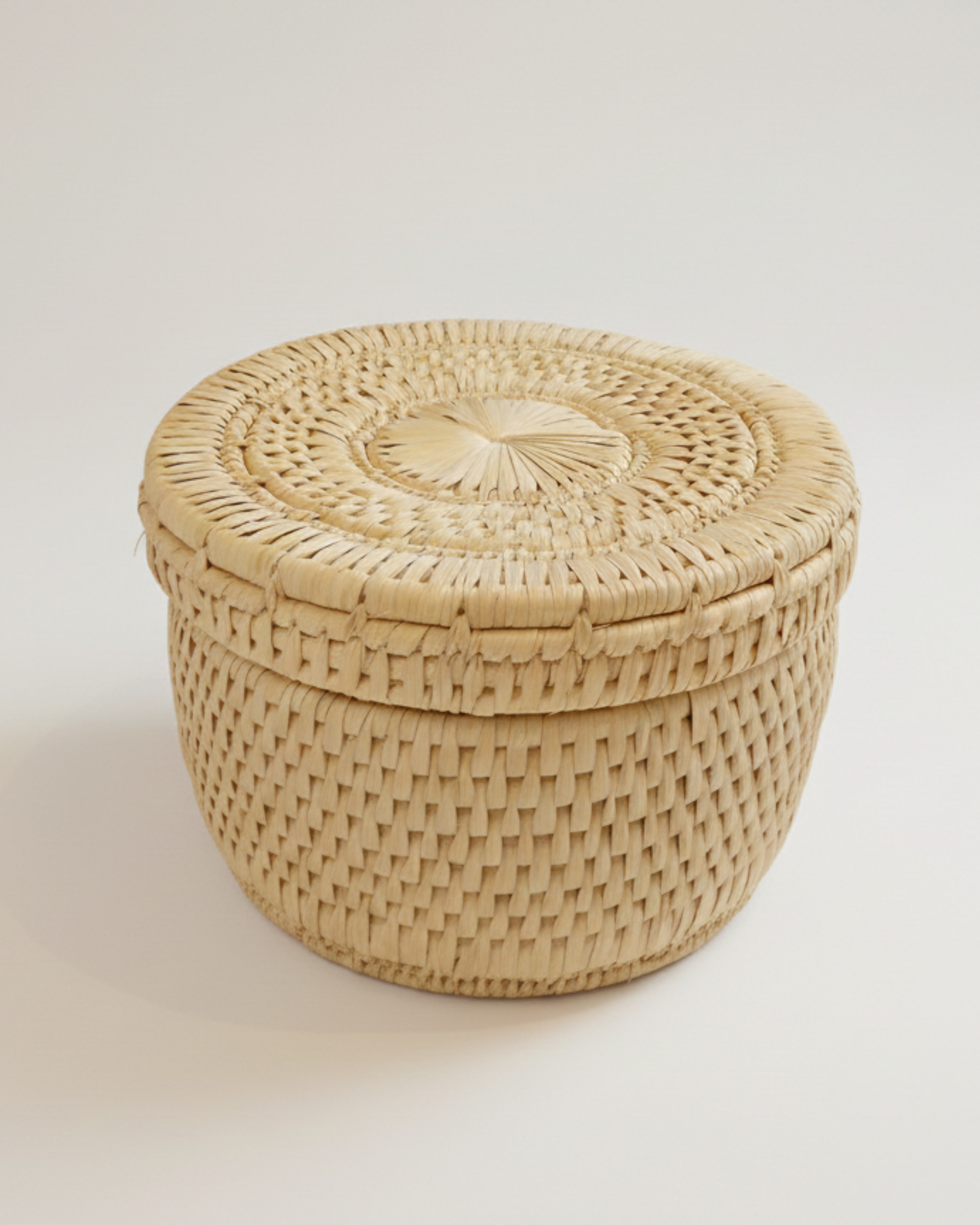 Roti / Bread Basket - Round Natural Color D-2