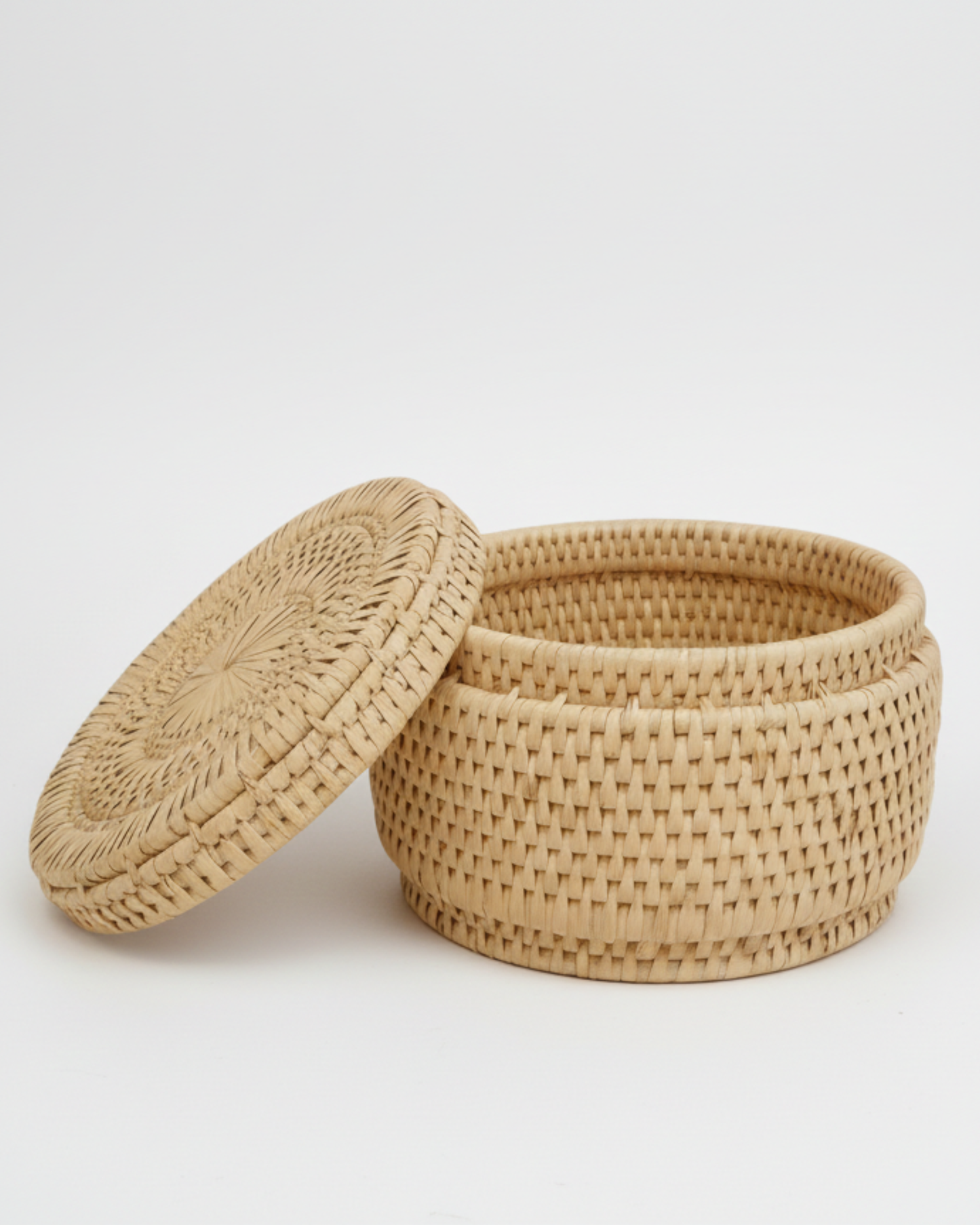 Roti / Bread Basket - Round Natural Color D-2