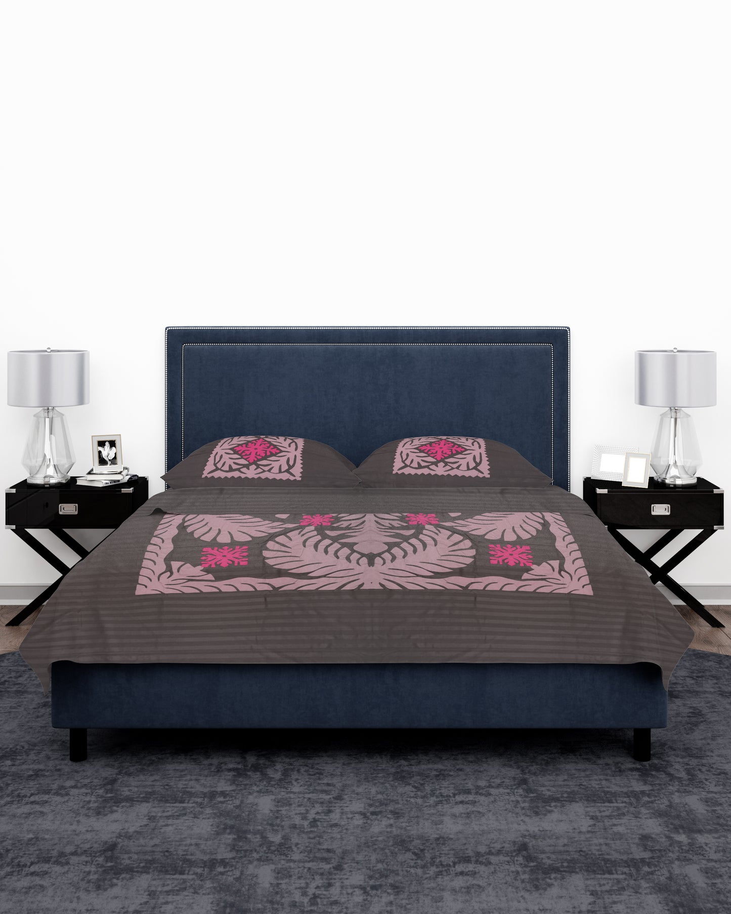 Applique Bedsheet + 2 Pillow Covers SSR-1639