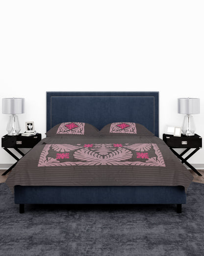 Applique Bedsheet + 2 Pillow Covers SSR-1639