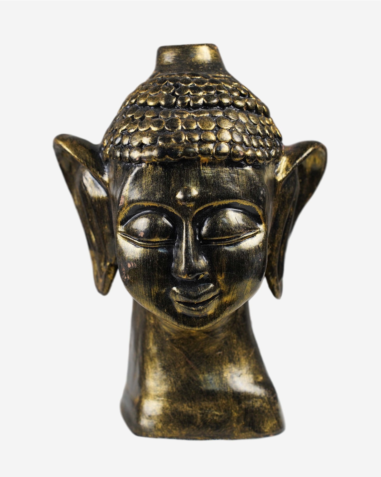 Golden Buddha Clay Sculpture SSR-1015