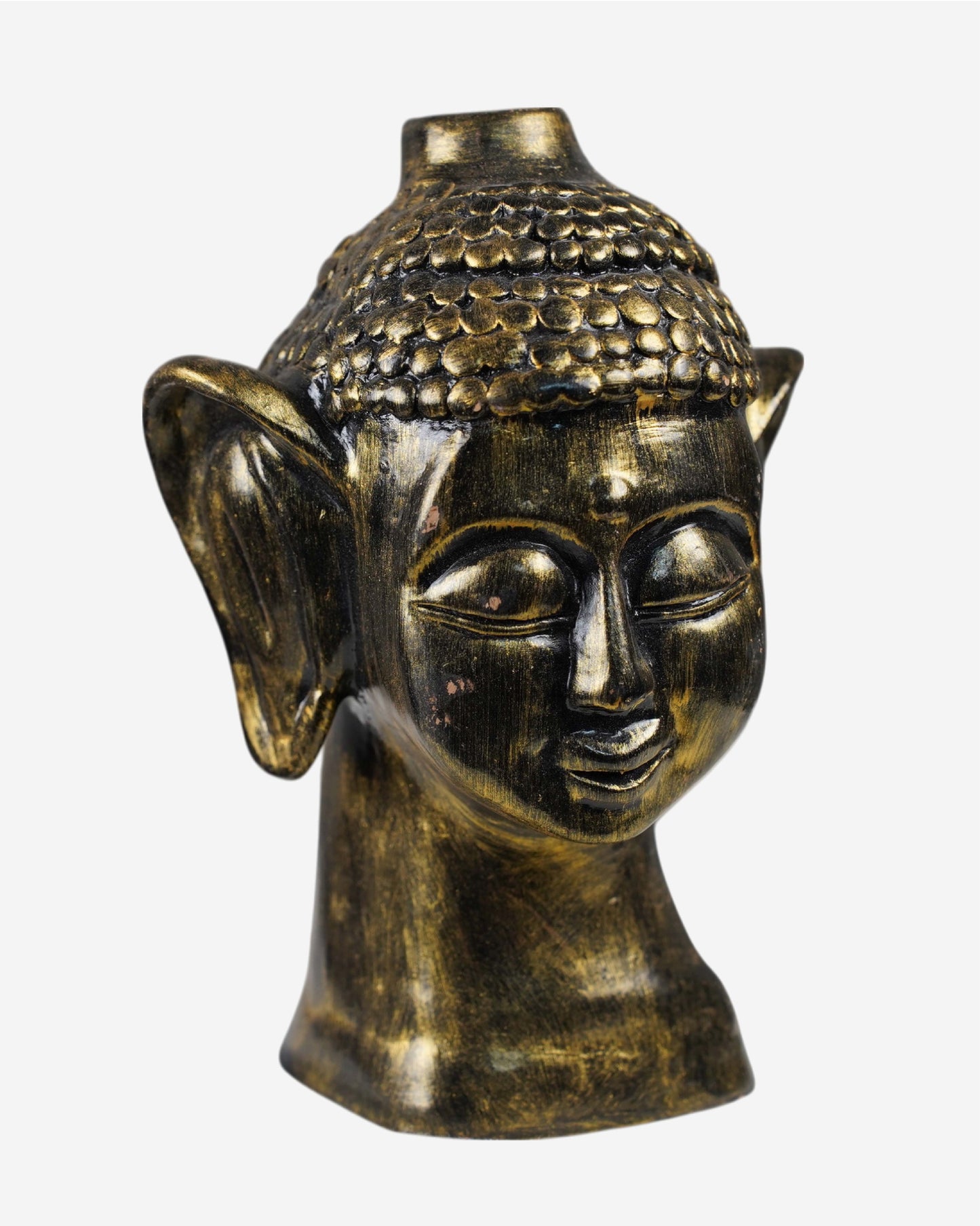 Golden Buddha Clay Sculpture SSR-1015