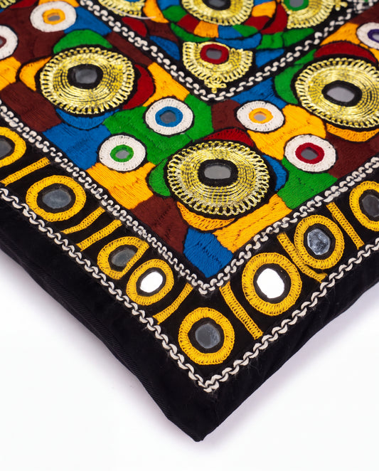 Mukaish Embroidered Cushion Cover SSA-0686
