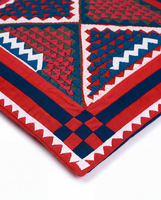 Applique Cutwork Cushion Cover SSA-0714