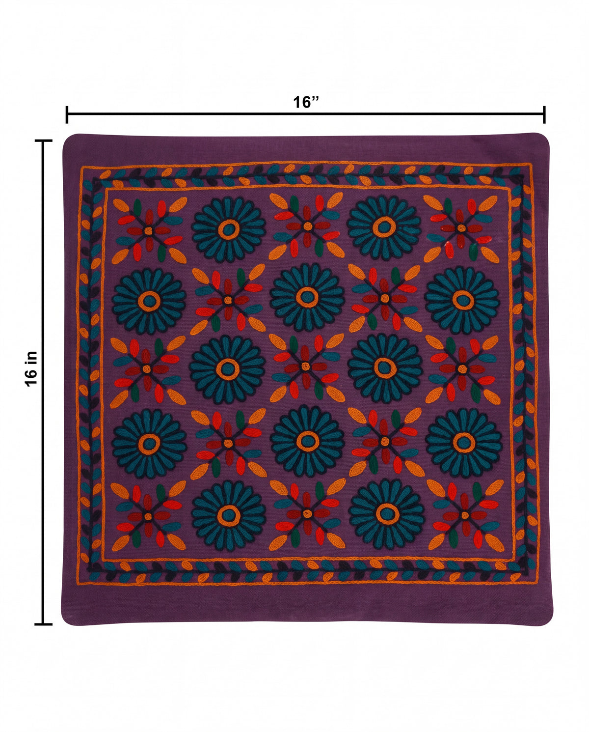 Kundi Embroidered Cushion Cover SSA-0711