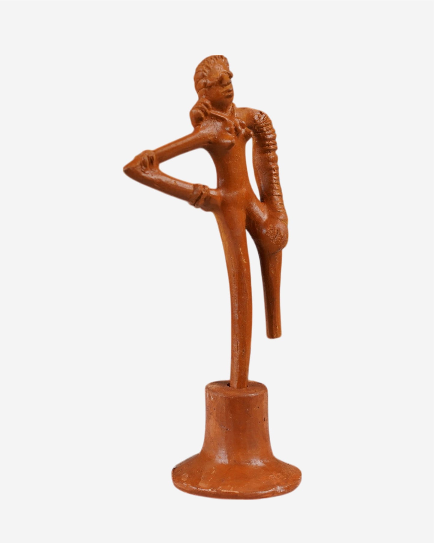 Dancing Girl Clay Sculpture SSR-1450