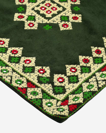 Hurmuch Craft Green Cushion Cover SSR-1181