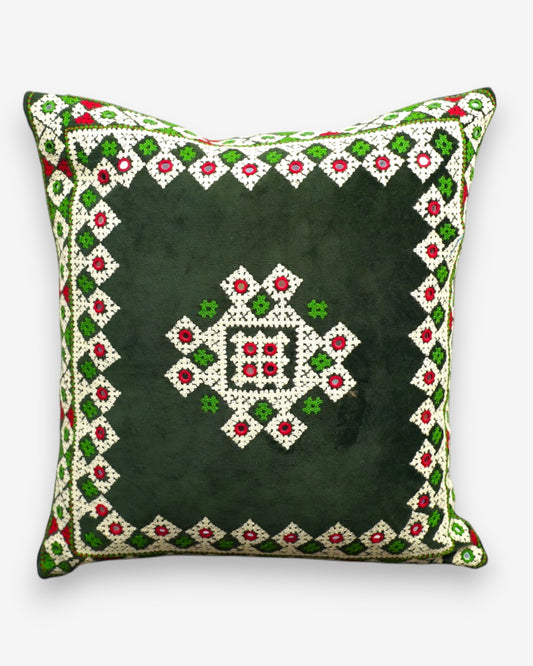 Hurmuch Craft Green Cushion Cover SSR-1181