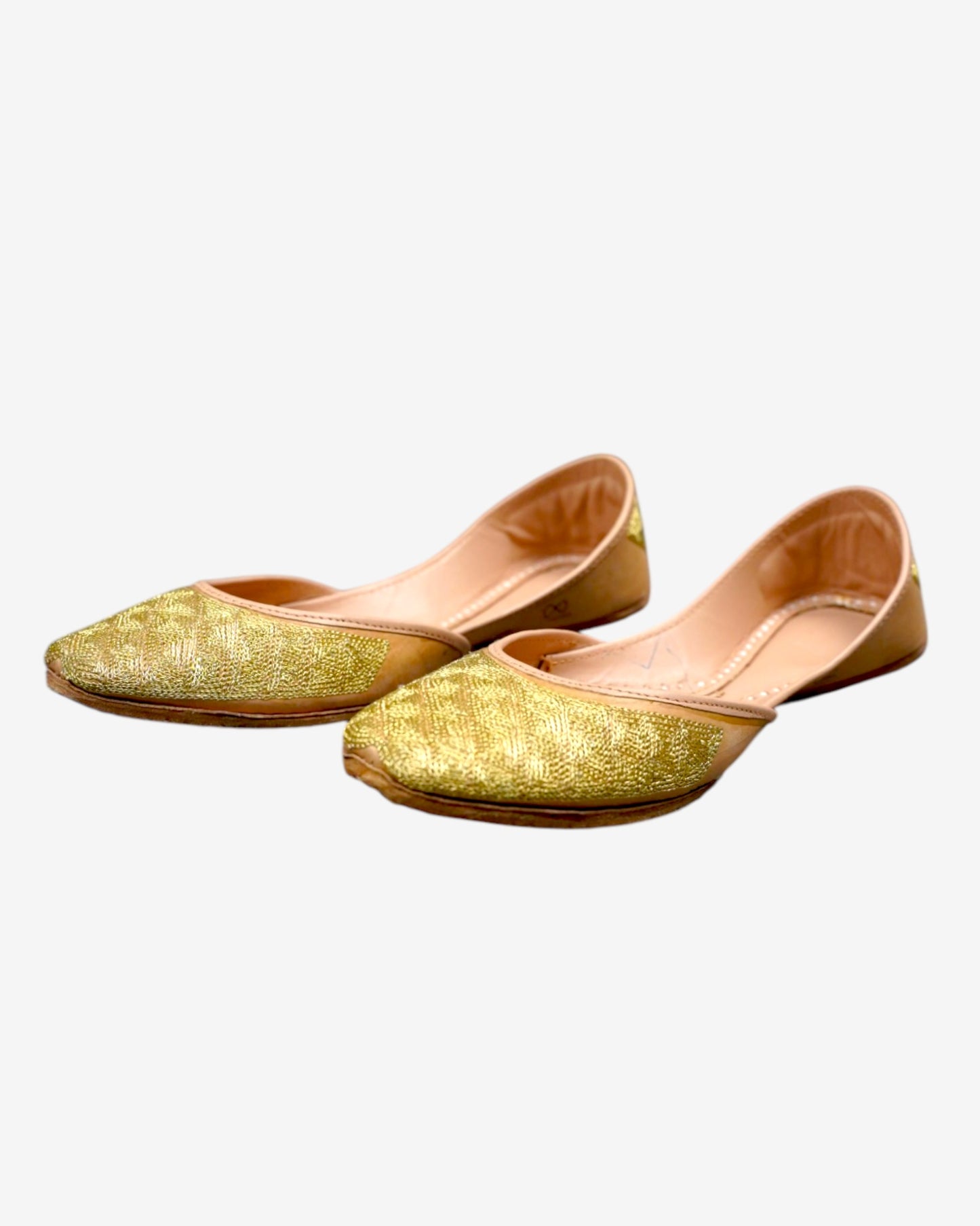HAND EMBRODIERY GOLD COLOR KHUSA