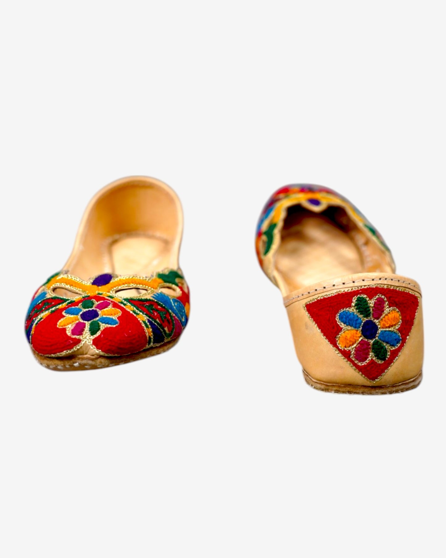 HAND EMBRODIERY RED KHUSA