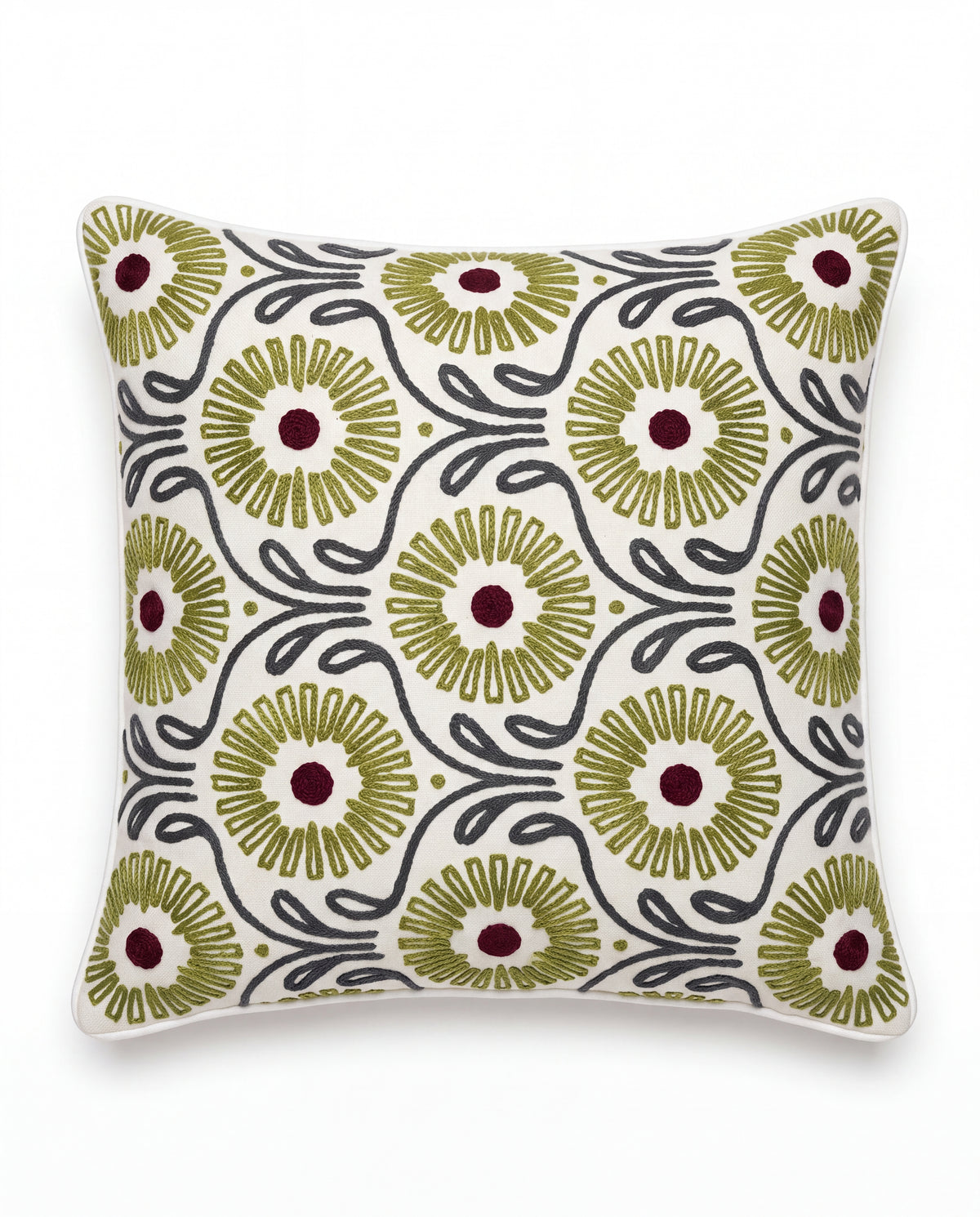 Kundi Embroidered Cushion Cover SSA-0087
