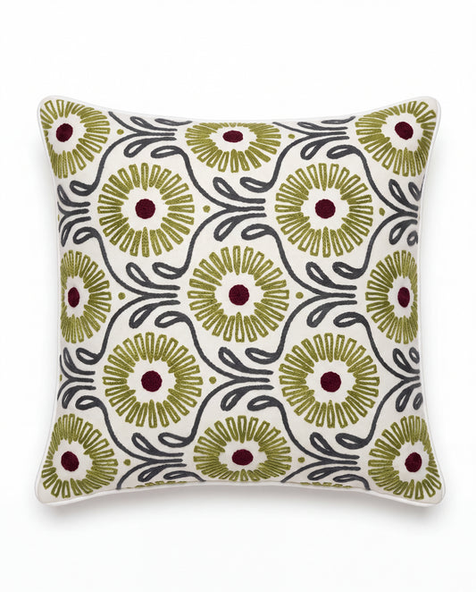 Kundi Embroidered Cushion Cover SSA-0087