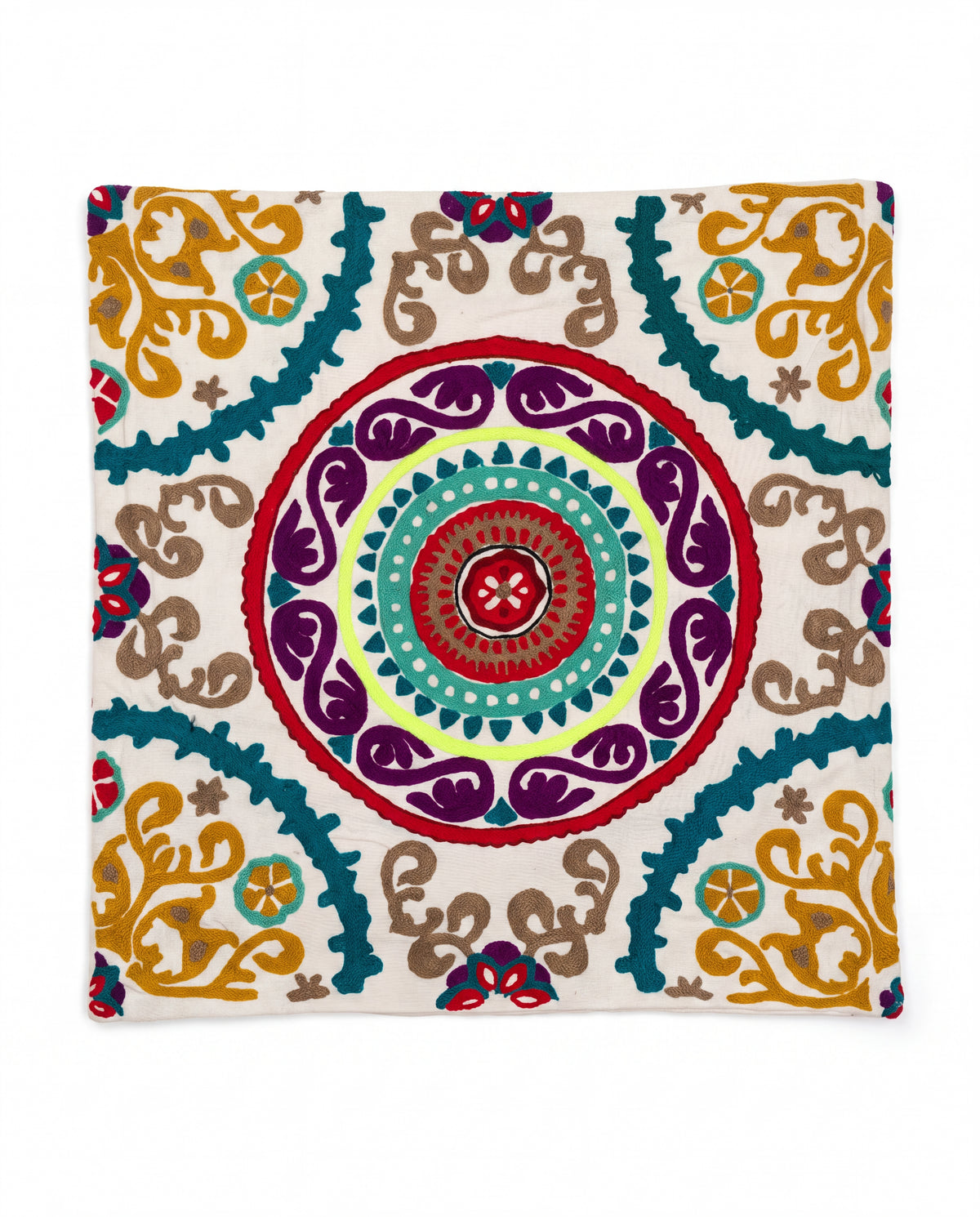 Kundi Embroidered Cushion Cover SSA-0549