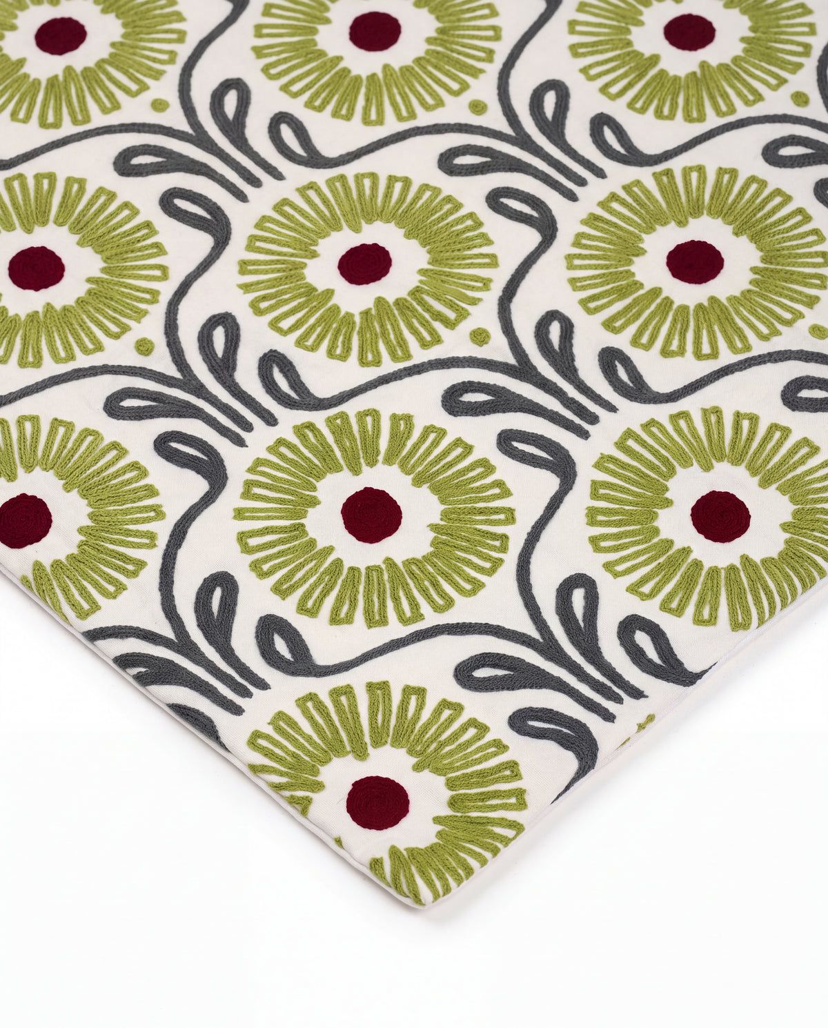 Kundi Embroidered Cushion Cover SSA-0087